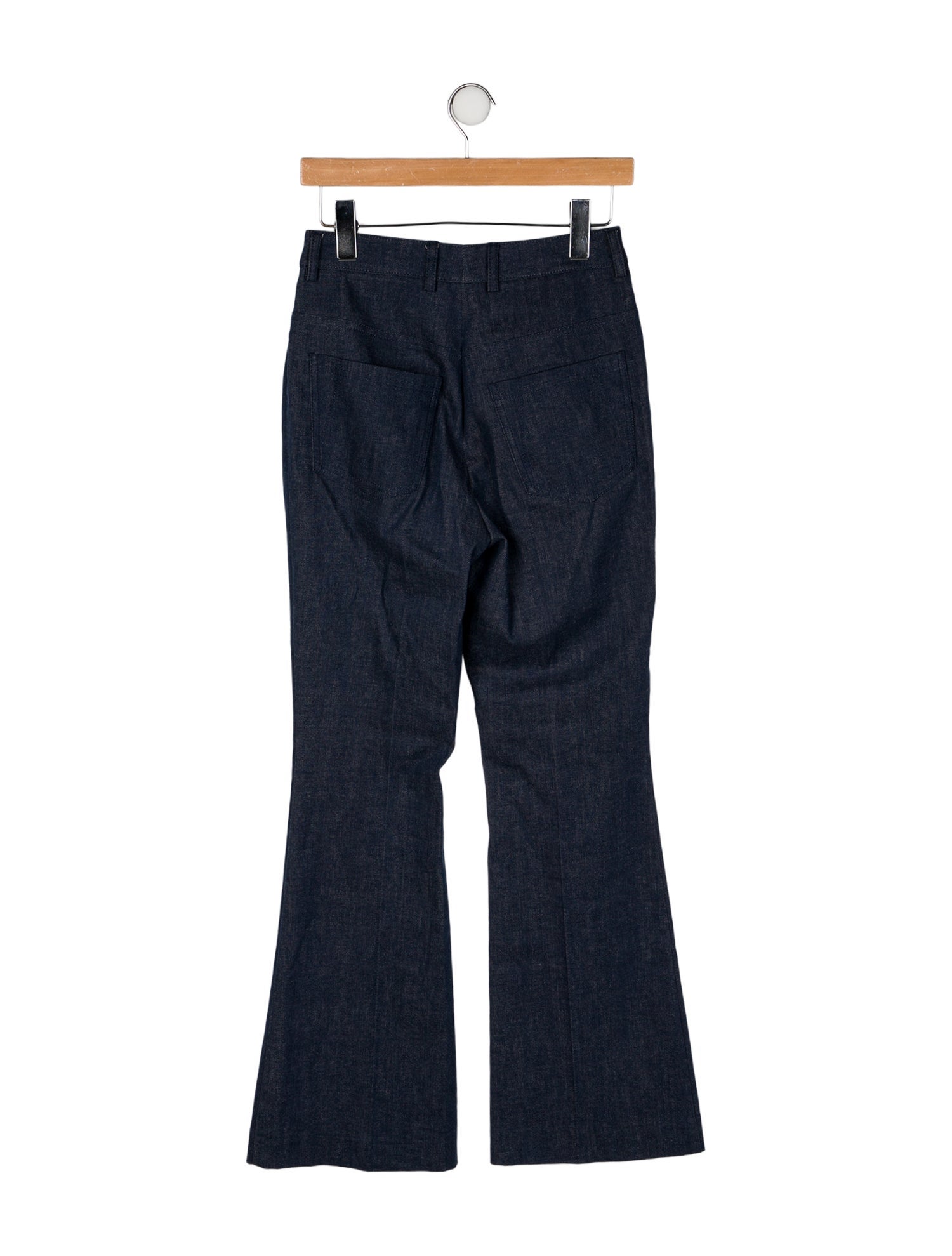 Akris High-Rise Wide Leg Jeans