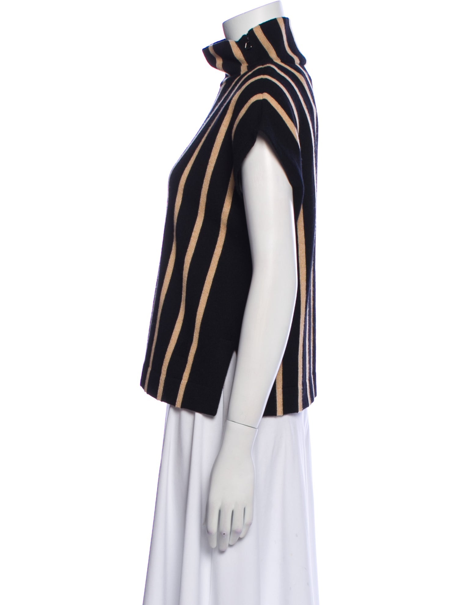 Akris Cashmere Striped Sweater w/ Tags