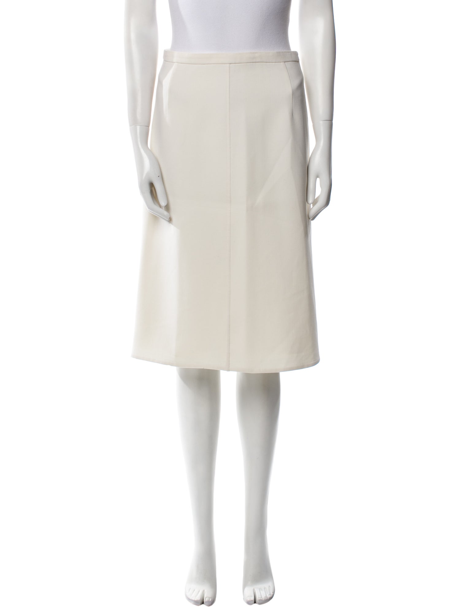 Akris Wool Knee-Length Skirt