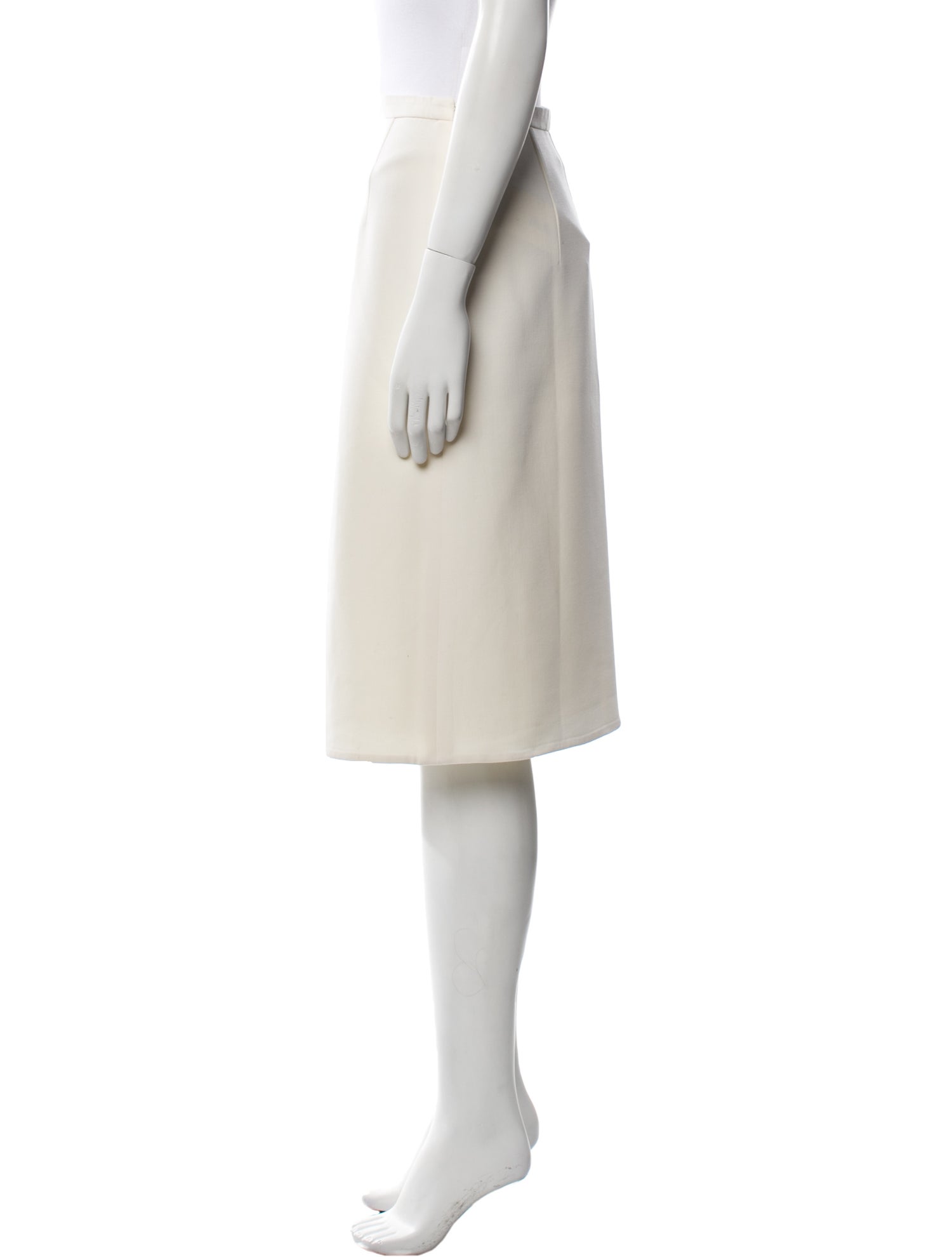 Akris Wool Knee-Length Skirt