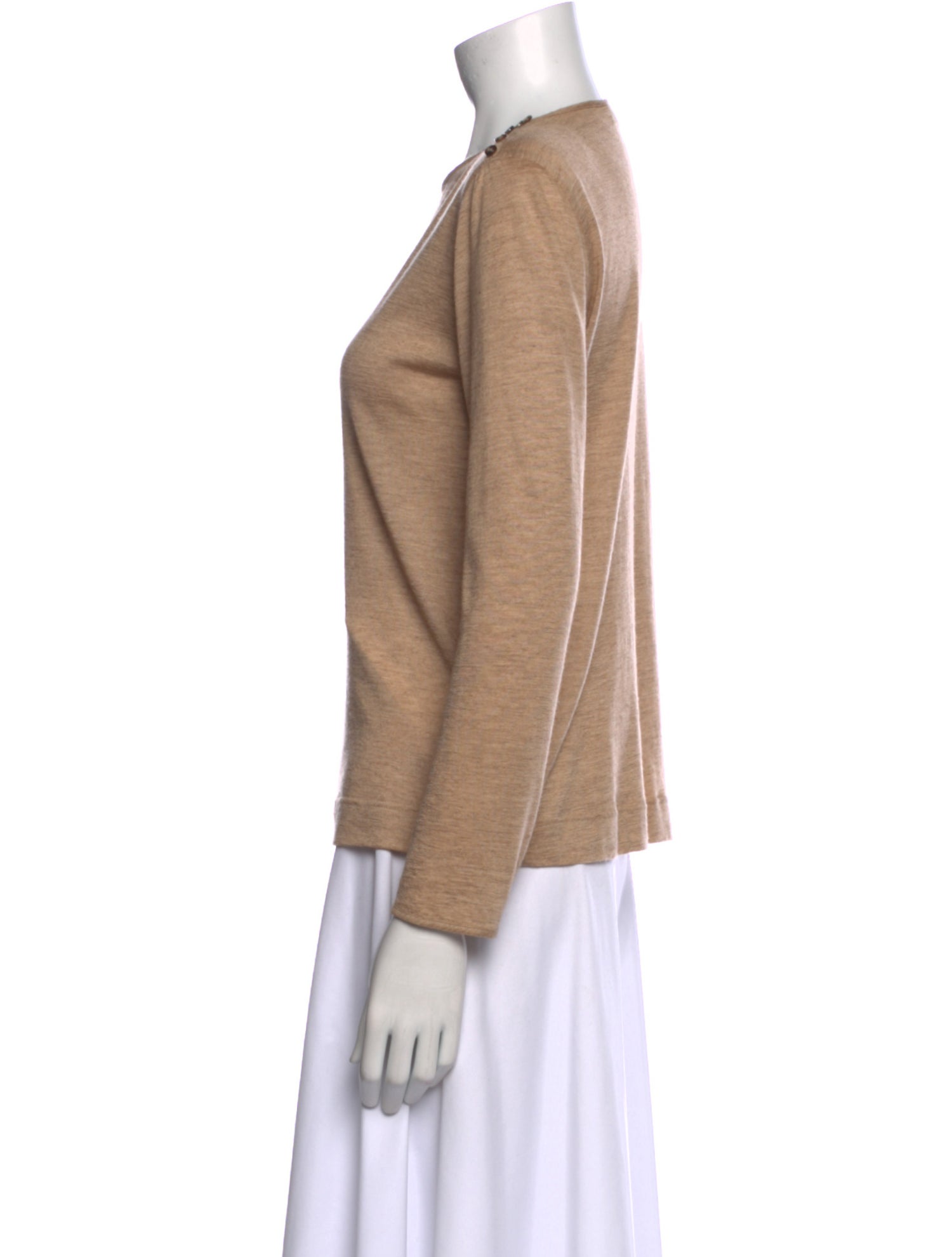 Akris Cashmere Crew Neck Top
