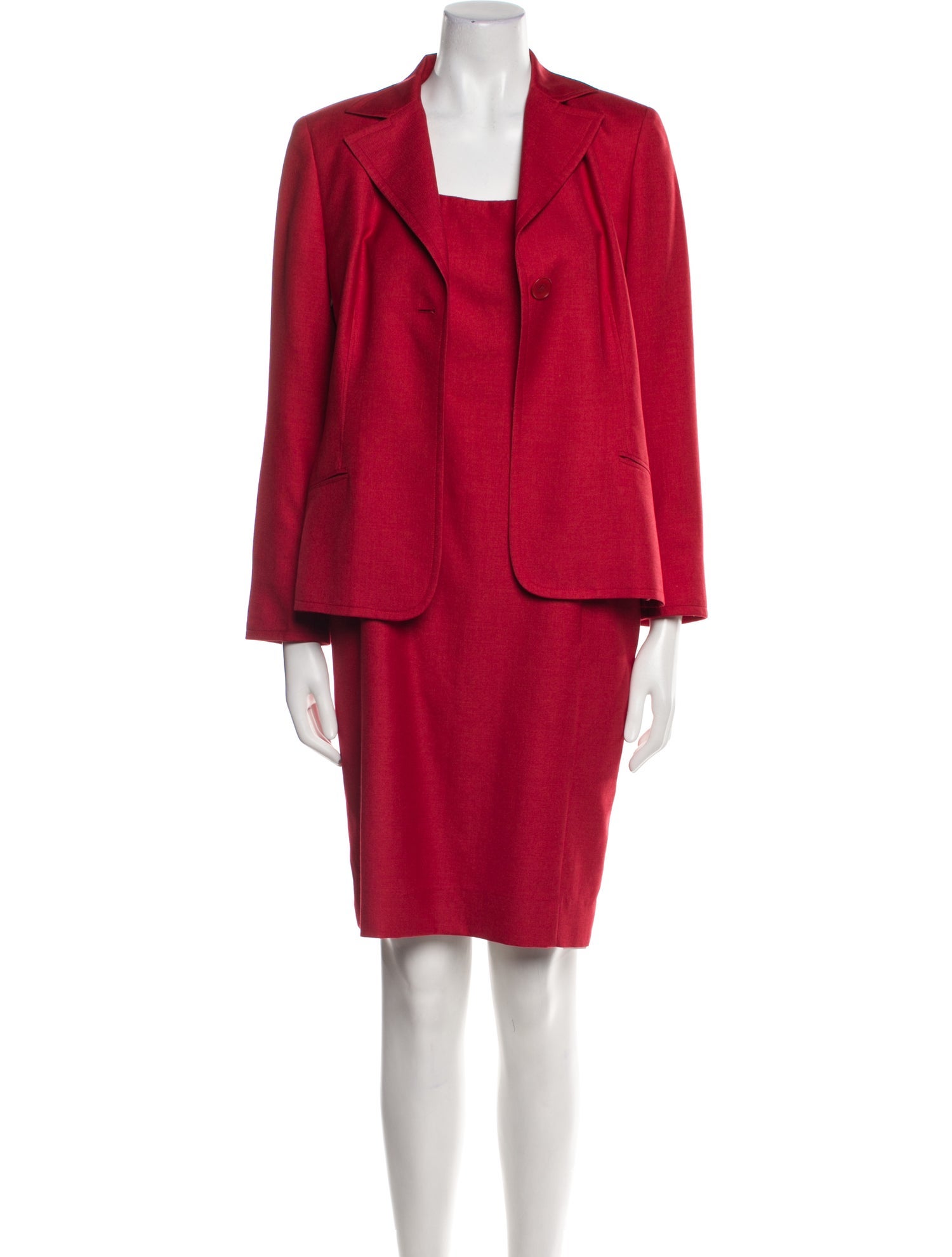 Akris Cashmere Dress Set