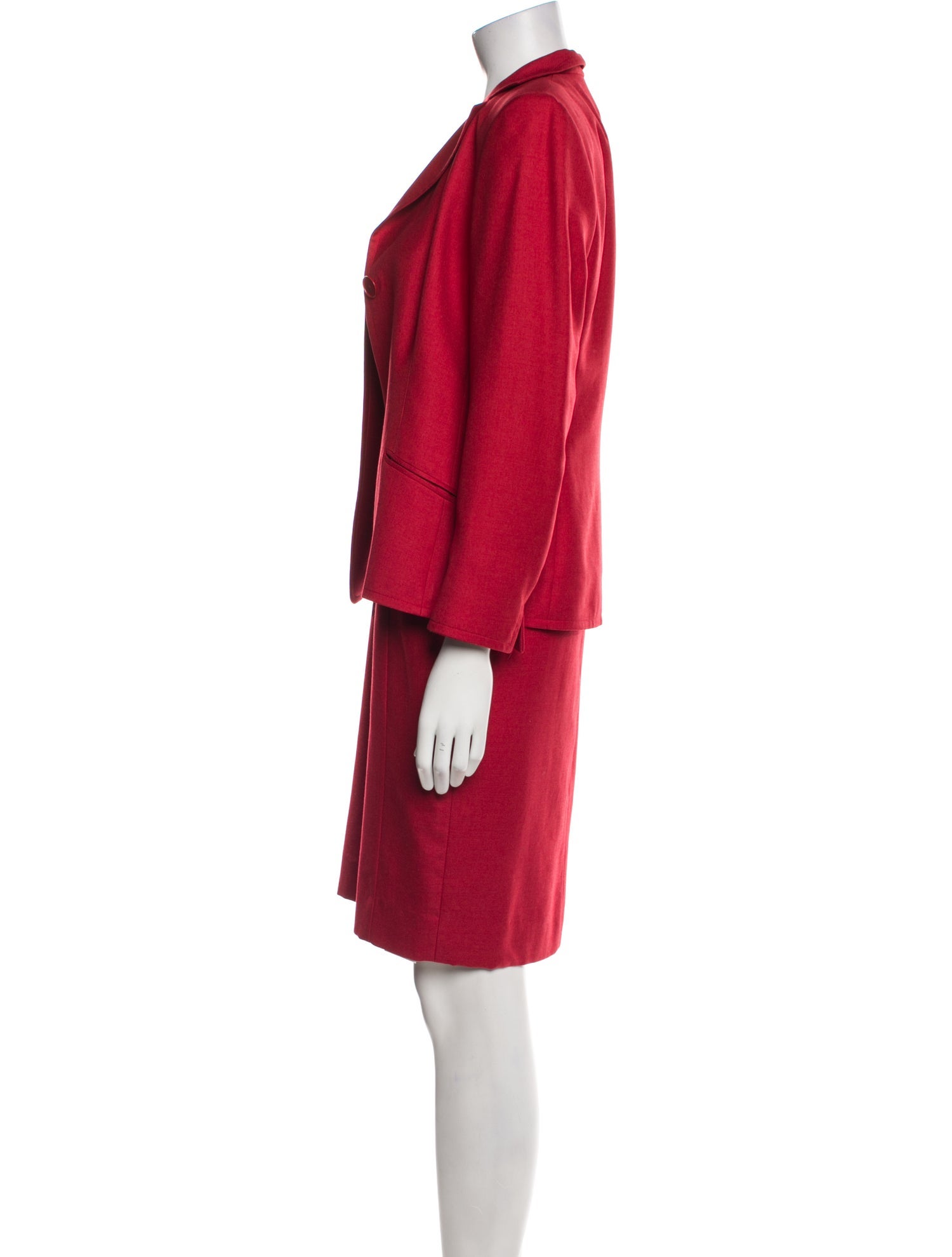 Akris Cashmere Dress Set