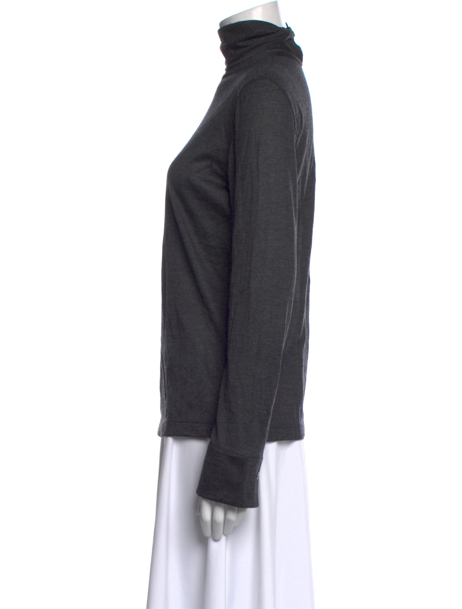 Akris Cashmere Turtleneck Top