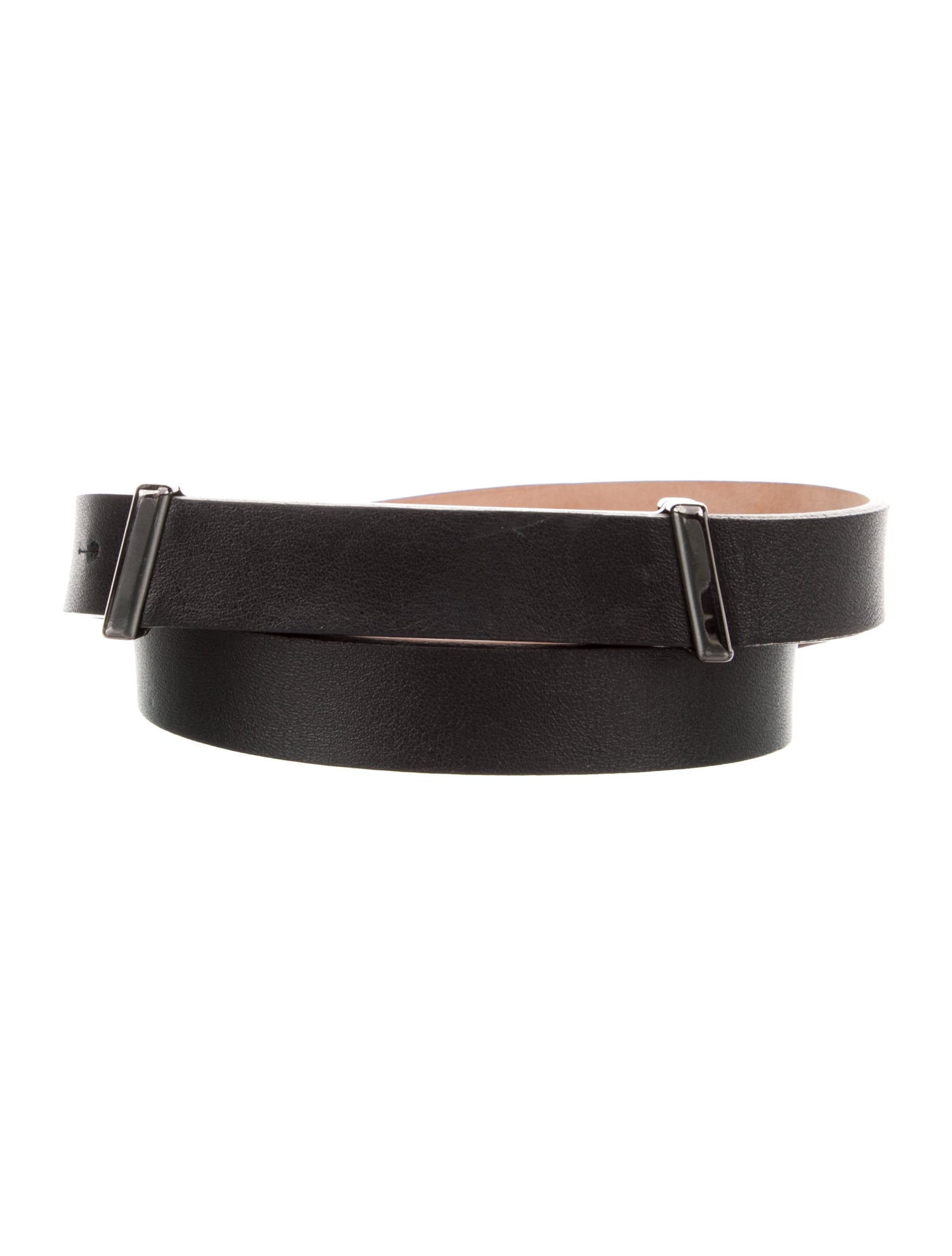 Akris Skinny Leather Belt