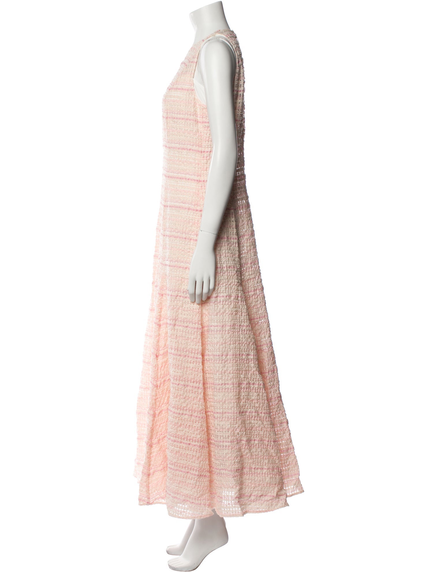 Akris Plaid Print Long Dress w/ Tags