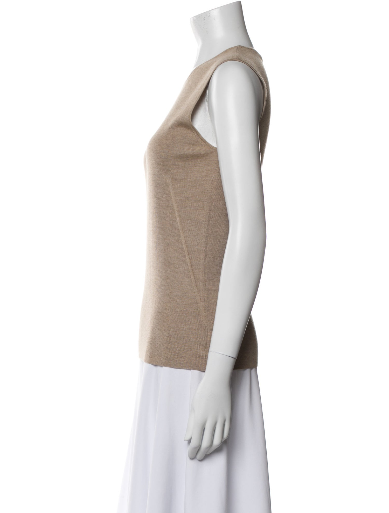 Akris Cashmere Crew Neck Top w/ Tags