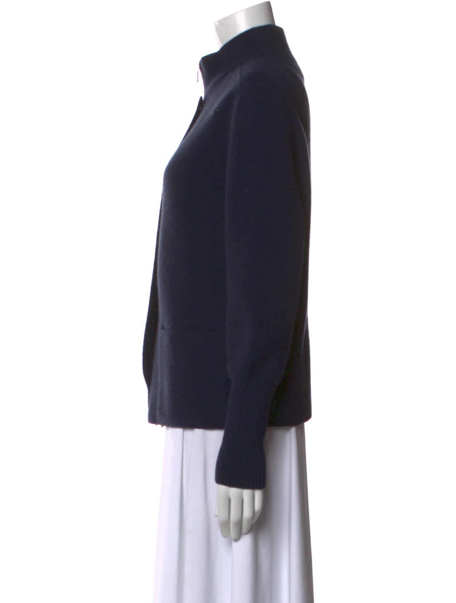 Akris Cashmere Mock Neck Sweater