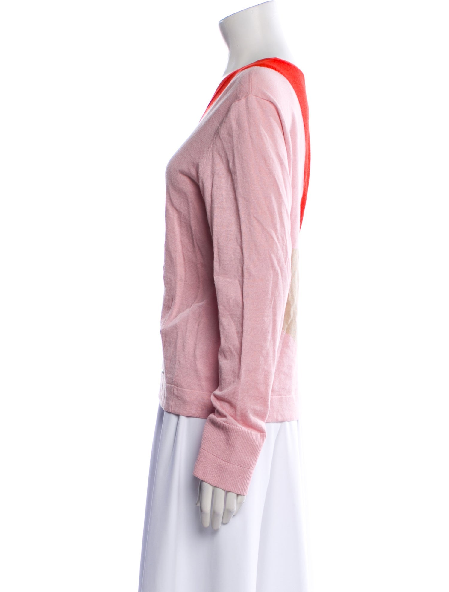 Akris Linen Graphic Print Sweatshirt w/ Tags