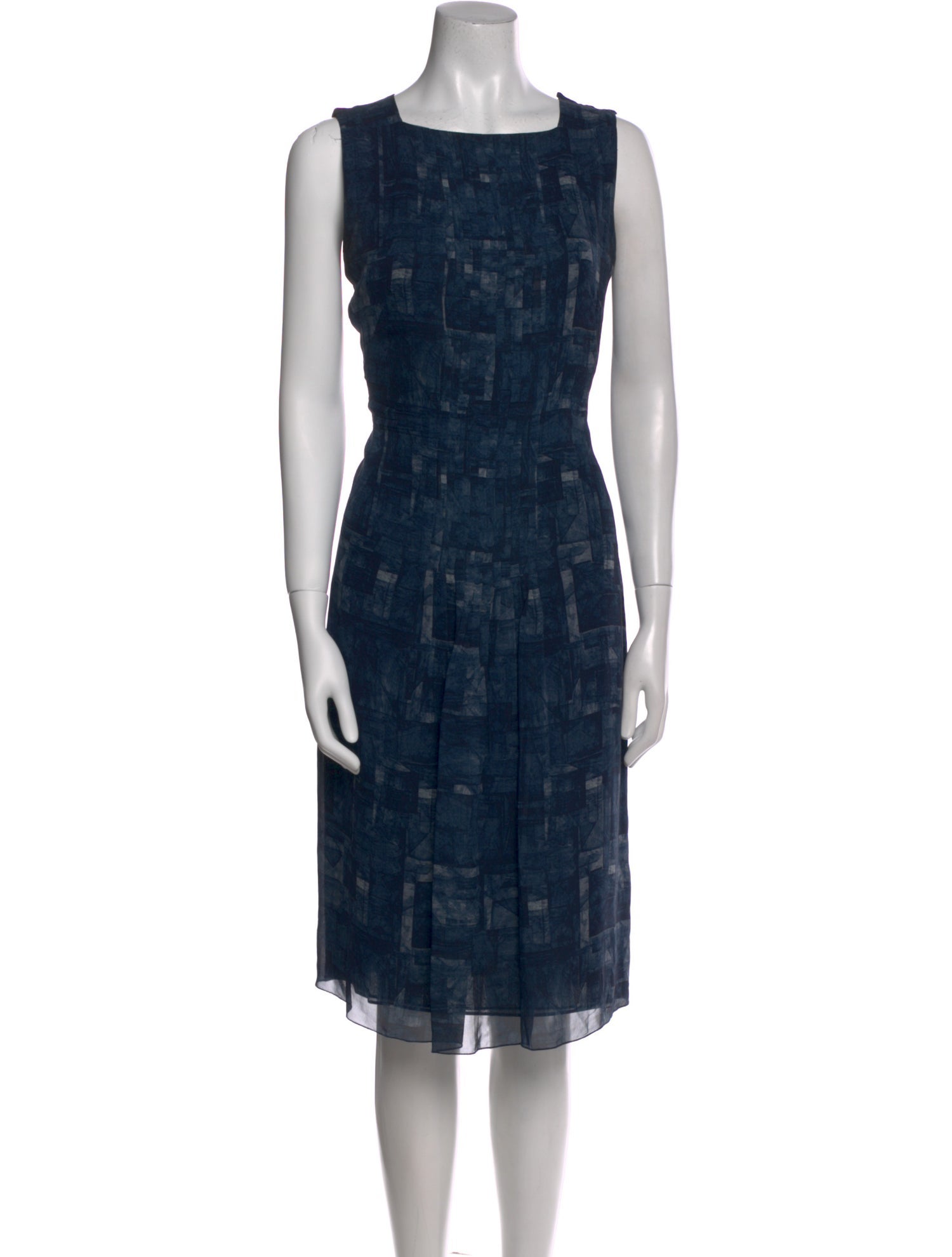 Akris Silk Knee-Length Dress