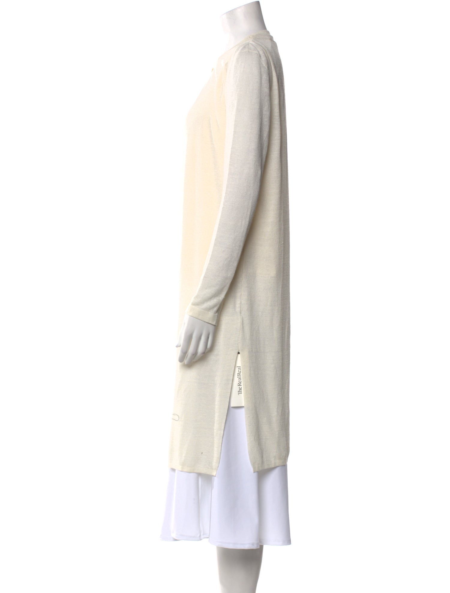Akris Linen Knee-Length Dress