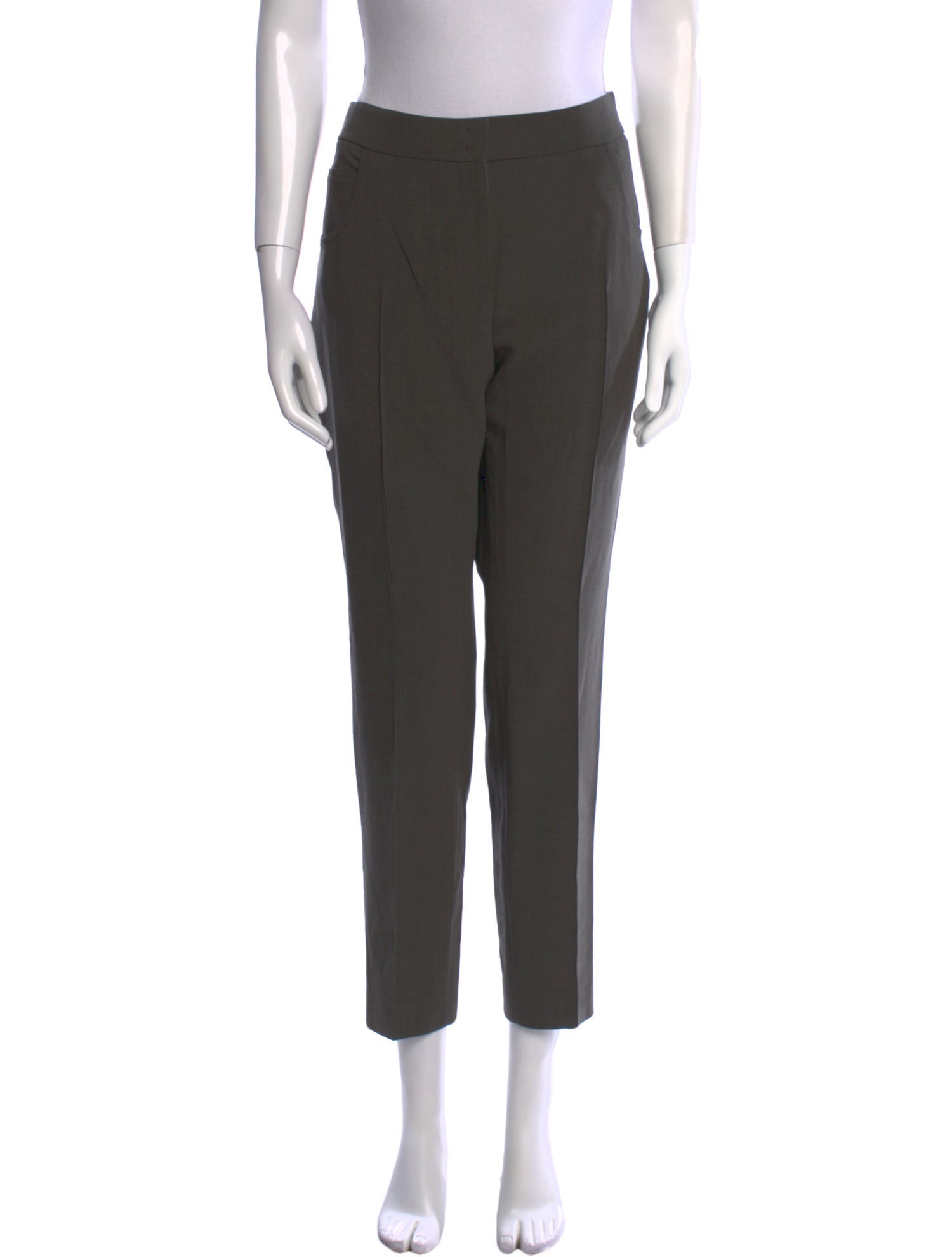 Akris Wool Straight Leg Pants