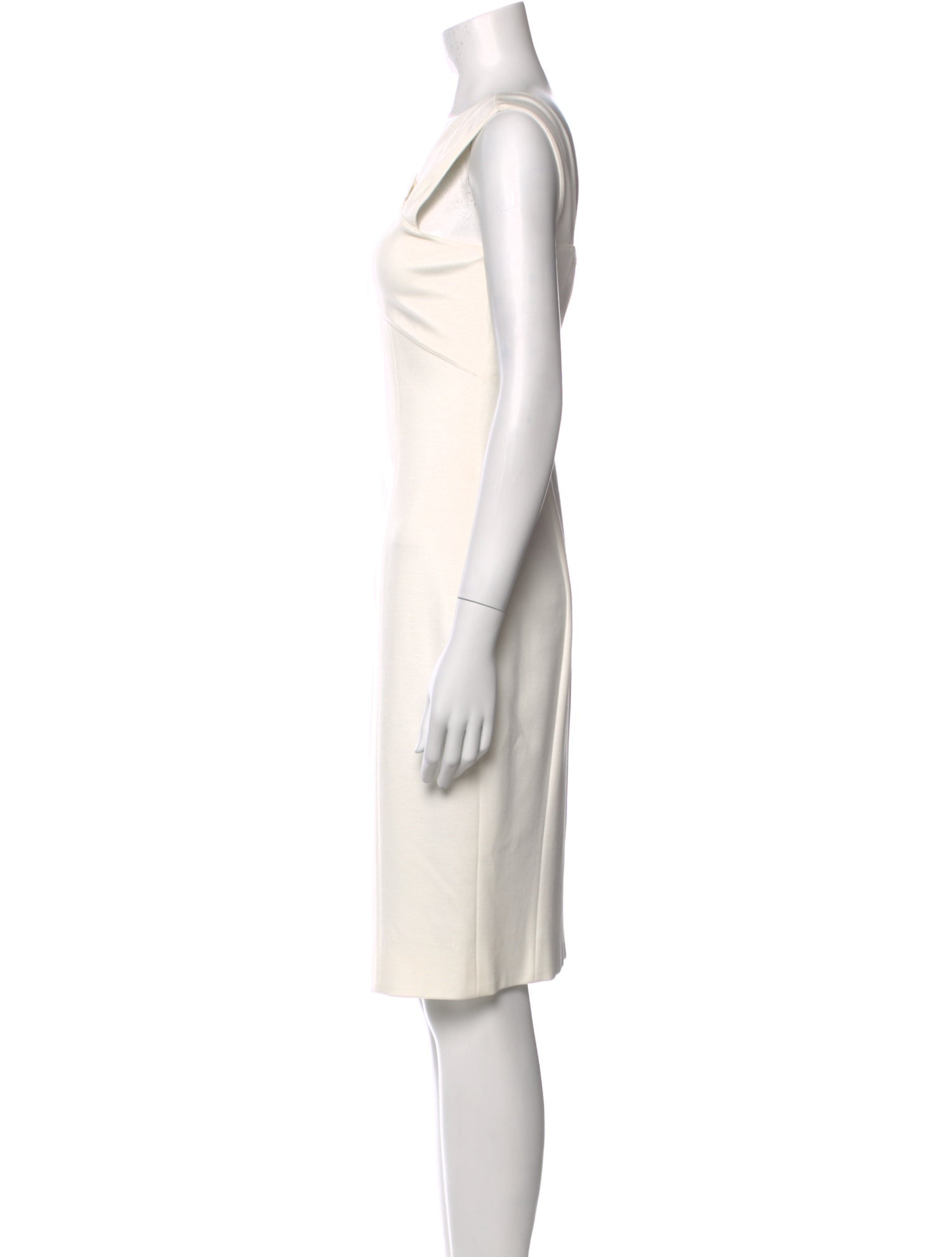 Akris One-Shoulder Knee-Length Dress w/ Tags