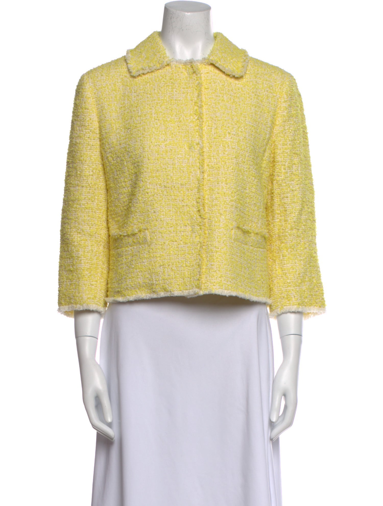 Akris Three-Quarter Sleeve Crop Top w/ Tags