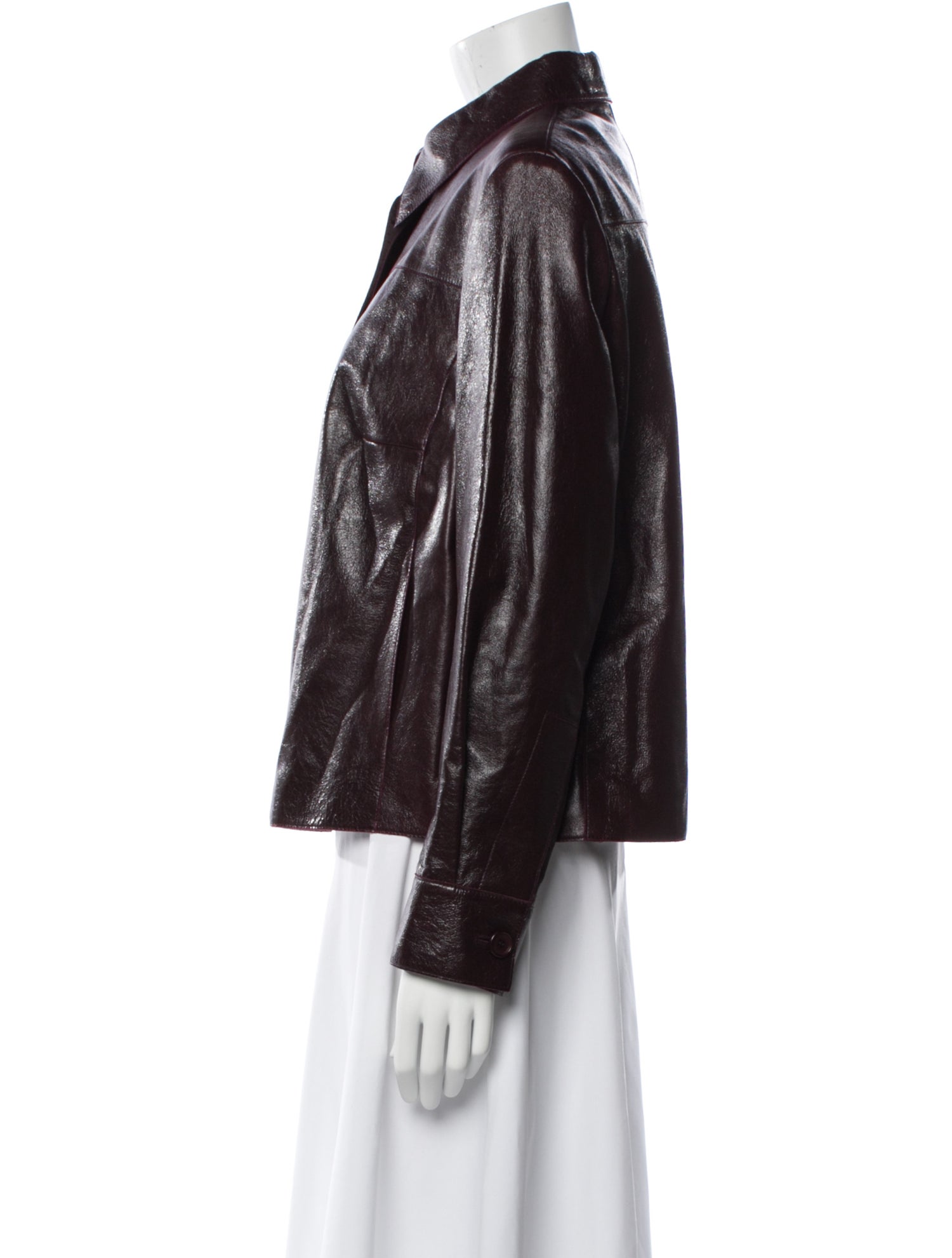 Akris Lamb Leather Jacket