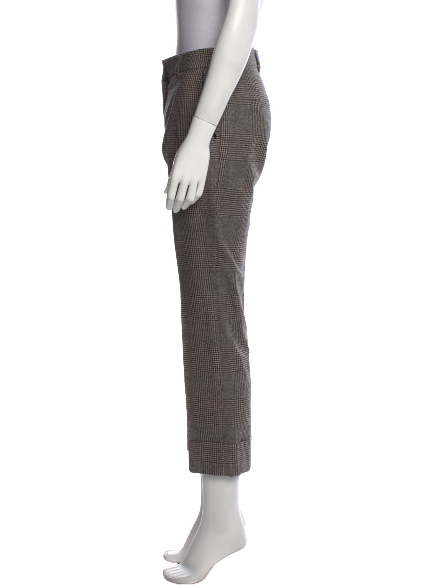 Akris Wool Straight Leg Pants