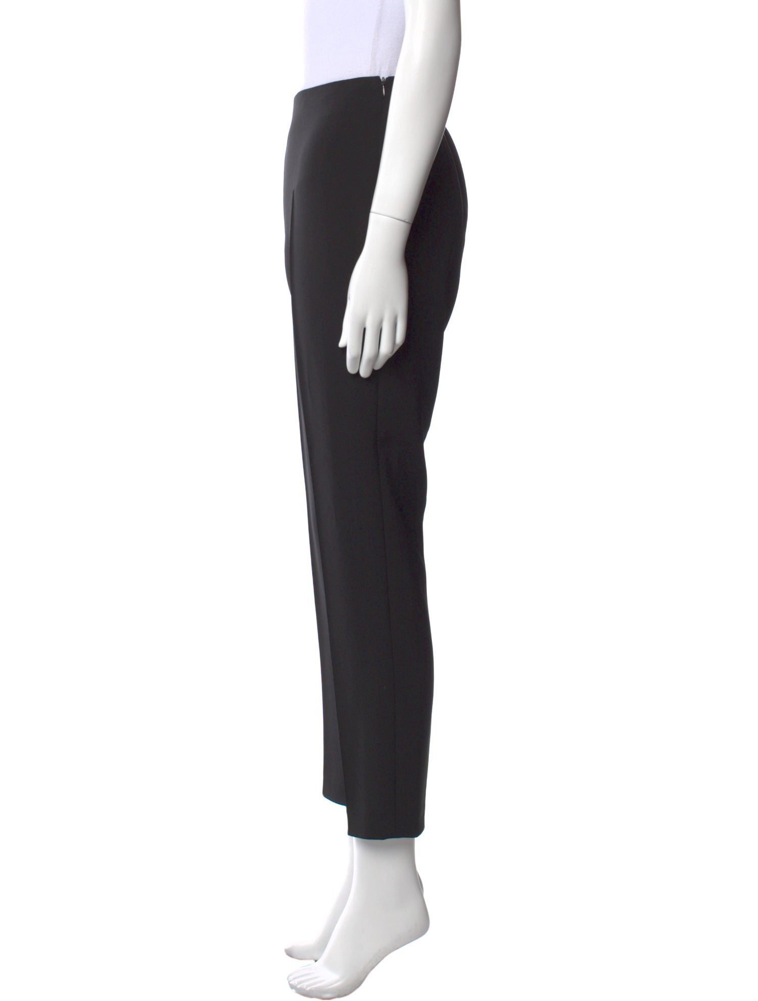 Akris Silk Straight Leg Pants