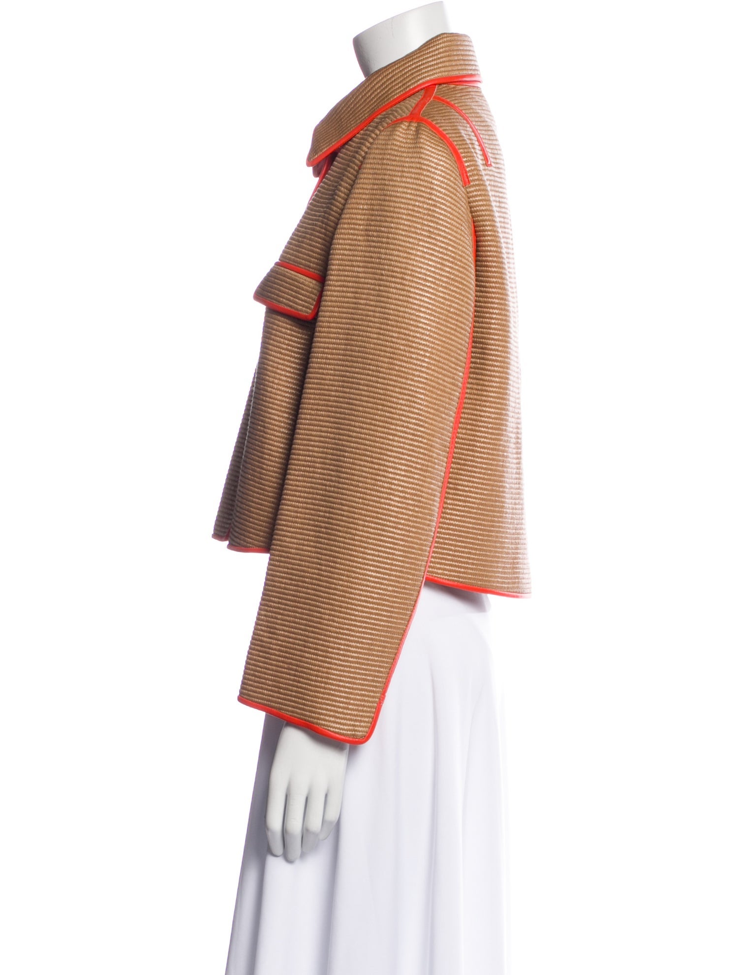 Akris Striped Evening Jacket w/ Tags