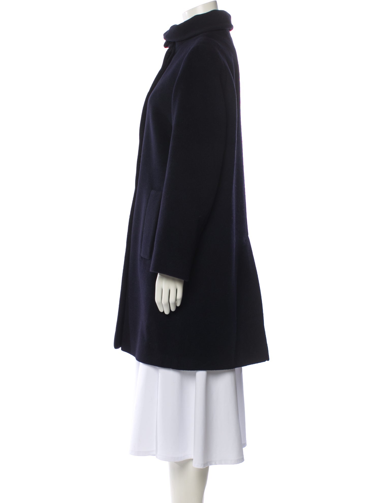 Akris Angora Faux Fur Vest