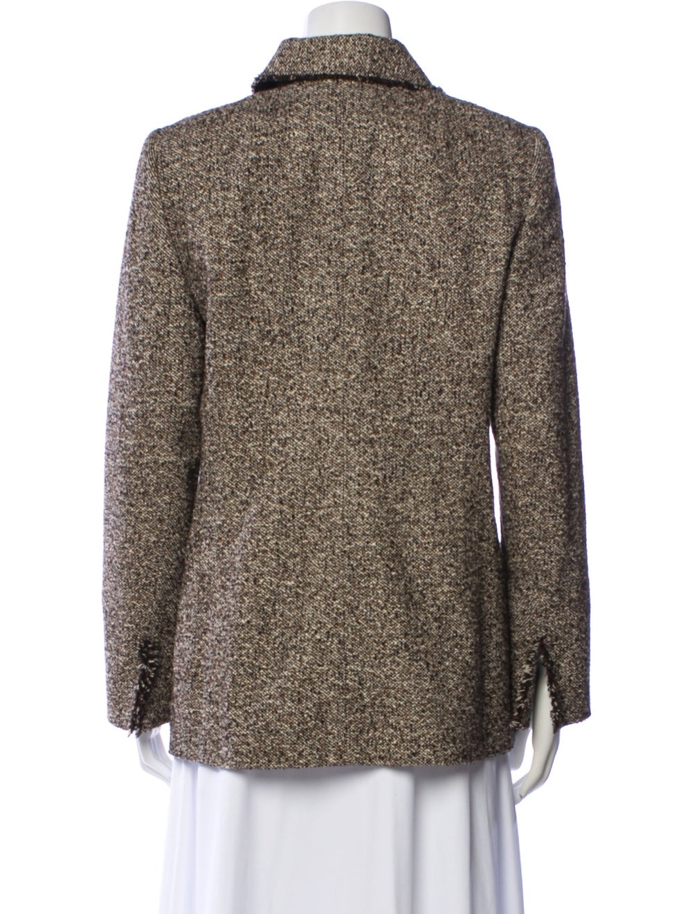 Akris Wool Tweed Pattern Jacket - image 3