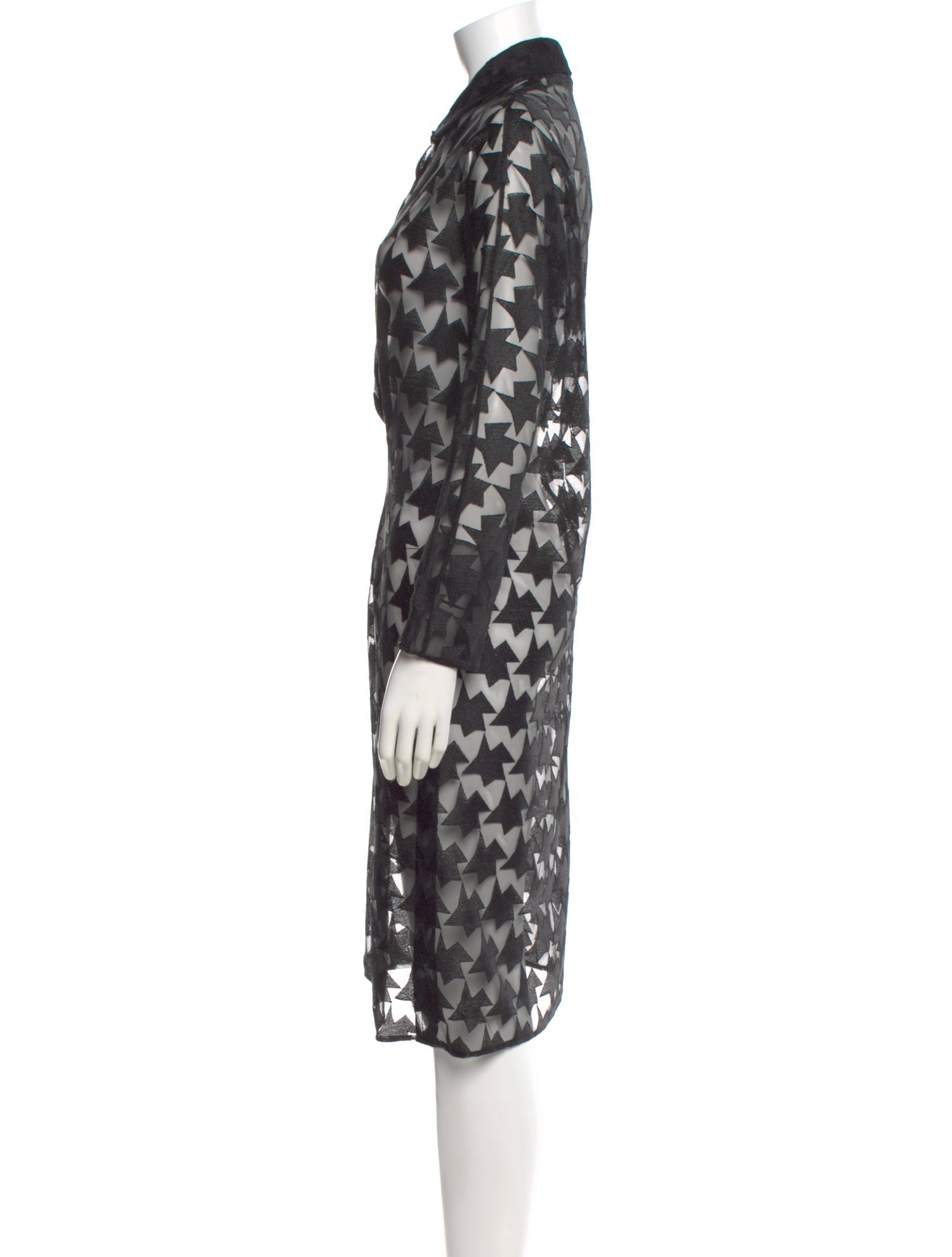 Akris Printed Midi Length Dress