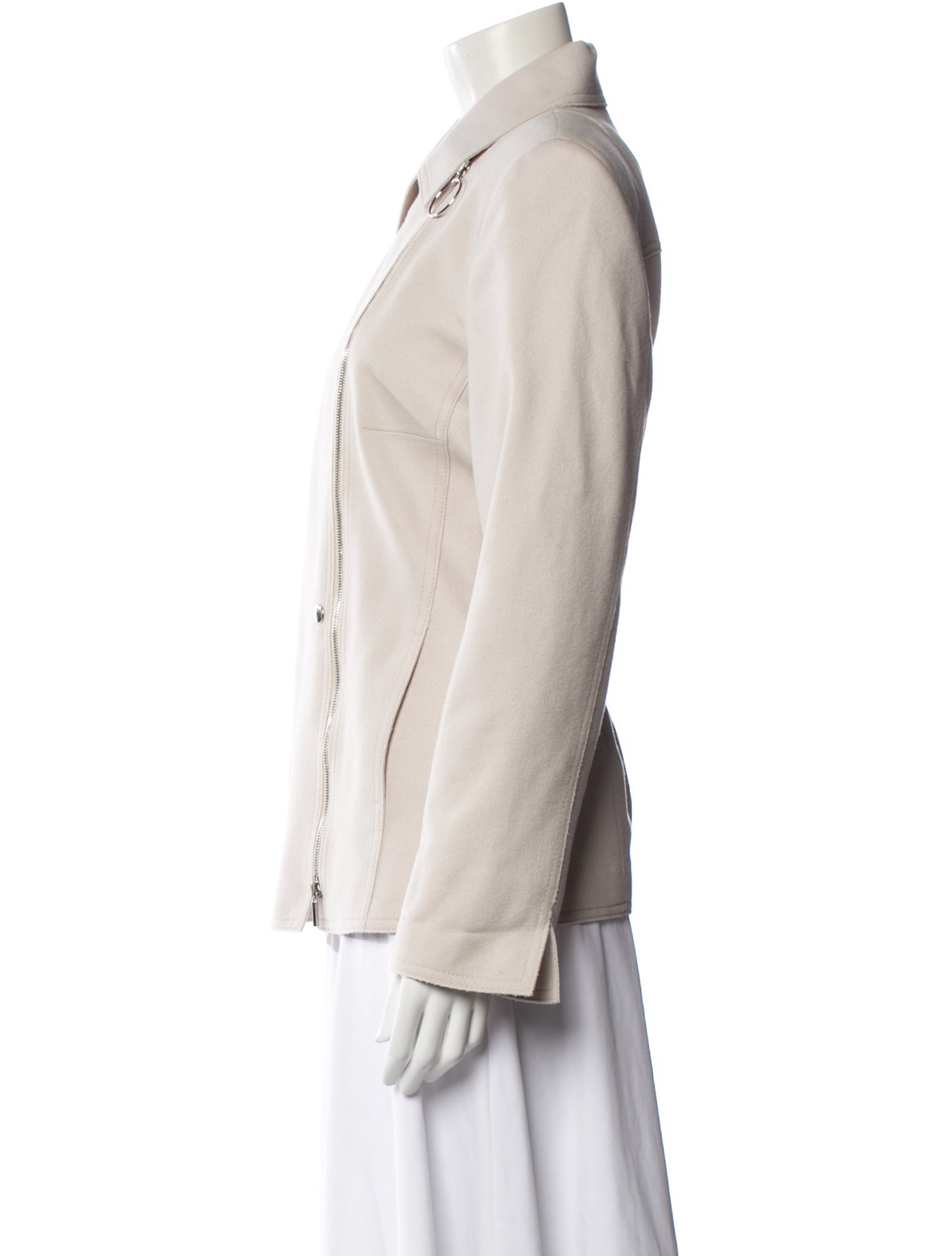 Akris Virgin Wool Biker Jacket