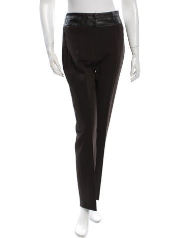 Akris Wool Straight-Leg Pants