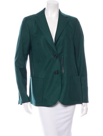 Akris Cashmere & Silk Twill Balzer