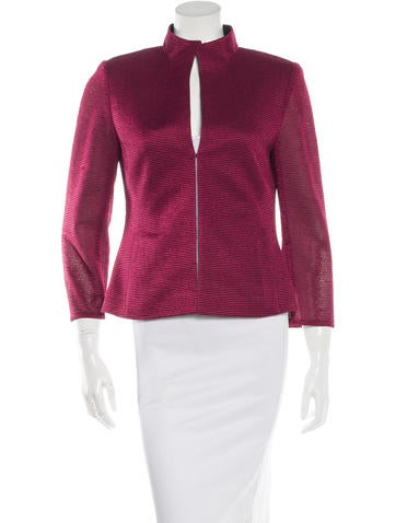 Akris Brocade Fitted Jacket