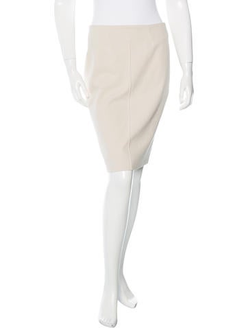 Akris Knee-Length Pencil Skirt