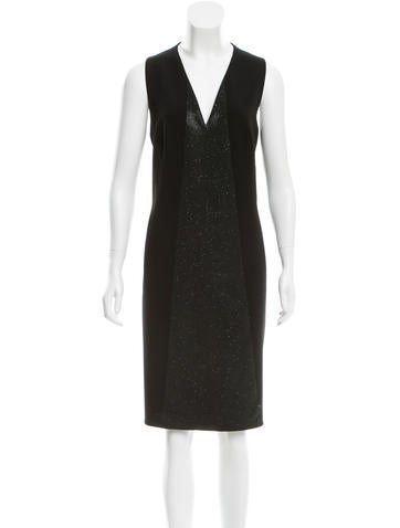 Akris Embellished Wool Dress