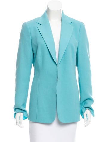 Akris Wool Notch-Lapel Blazer
