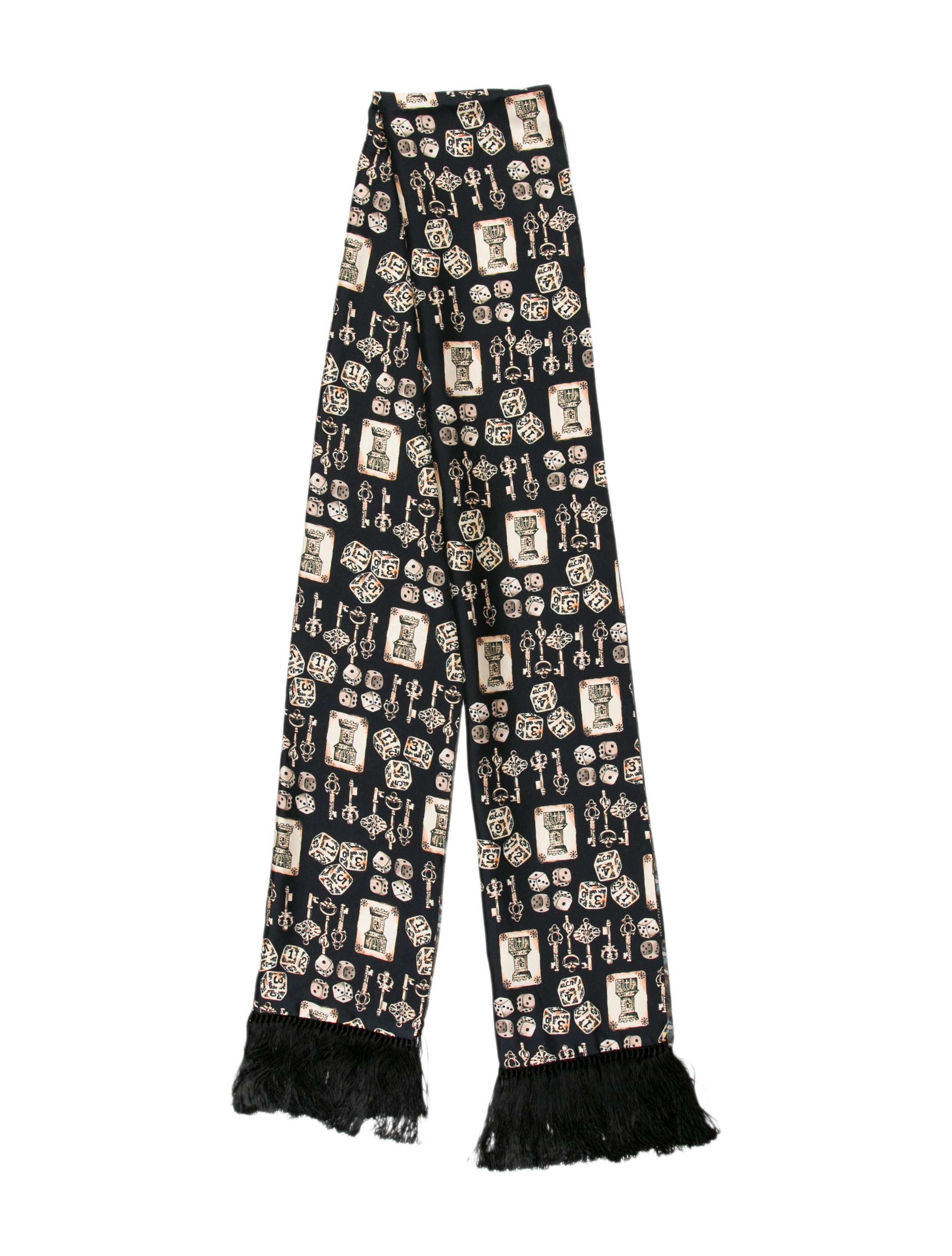 Akris Silk Striped Scarf