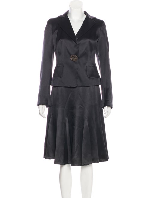 Akris Silk Skirt Suit