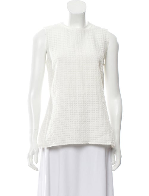 Akris Silk Blazer Set White