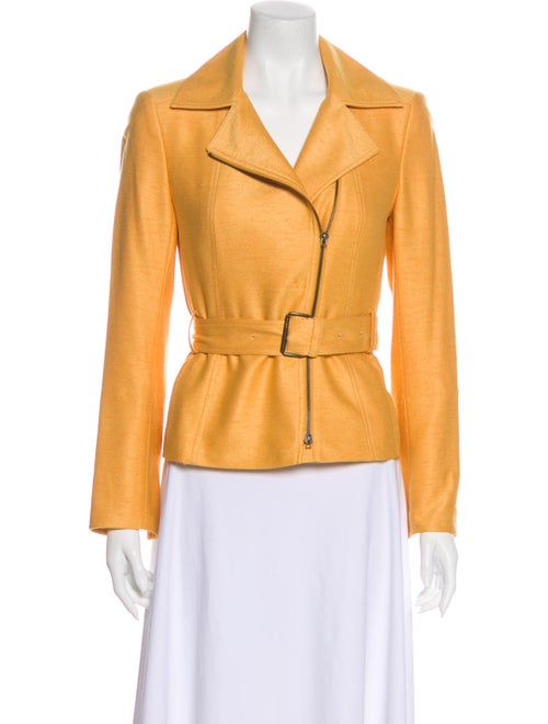 Akris Silk Jacket Yellow