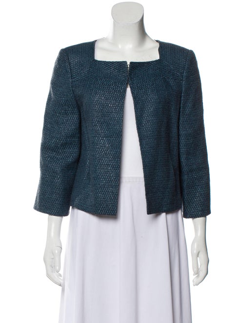 Akris Square Neck Structured Jacket