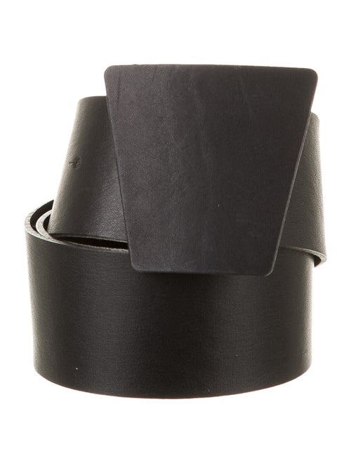 Akris Leather Hip Belt Black