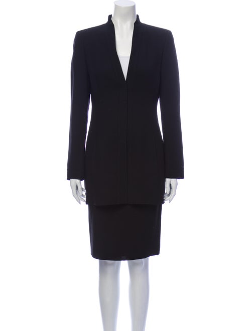 Akris Skirt Suit Black