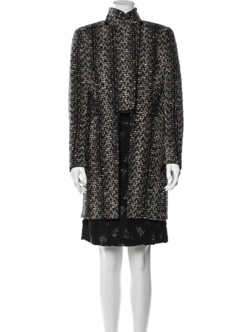 Akris Wool Printed Skirt Set Wool
