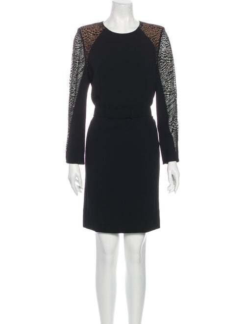 Akris Wool Mini Dress Wool