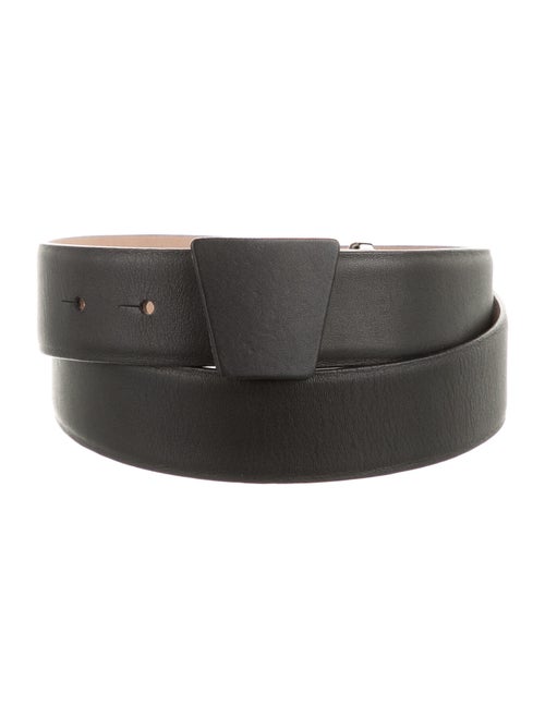 Akris Leather Belt Black