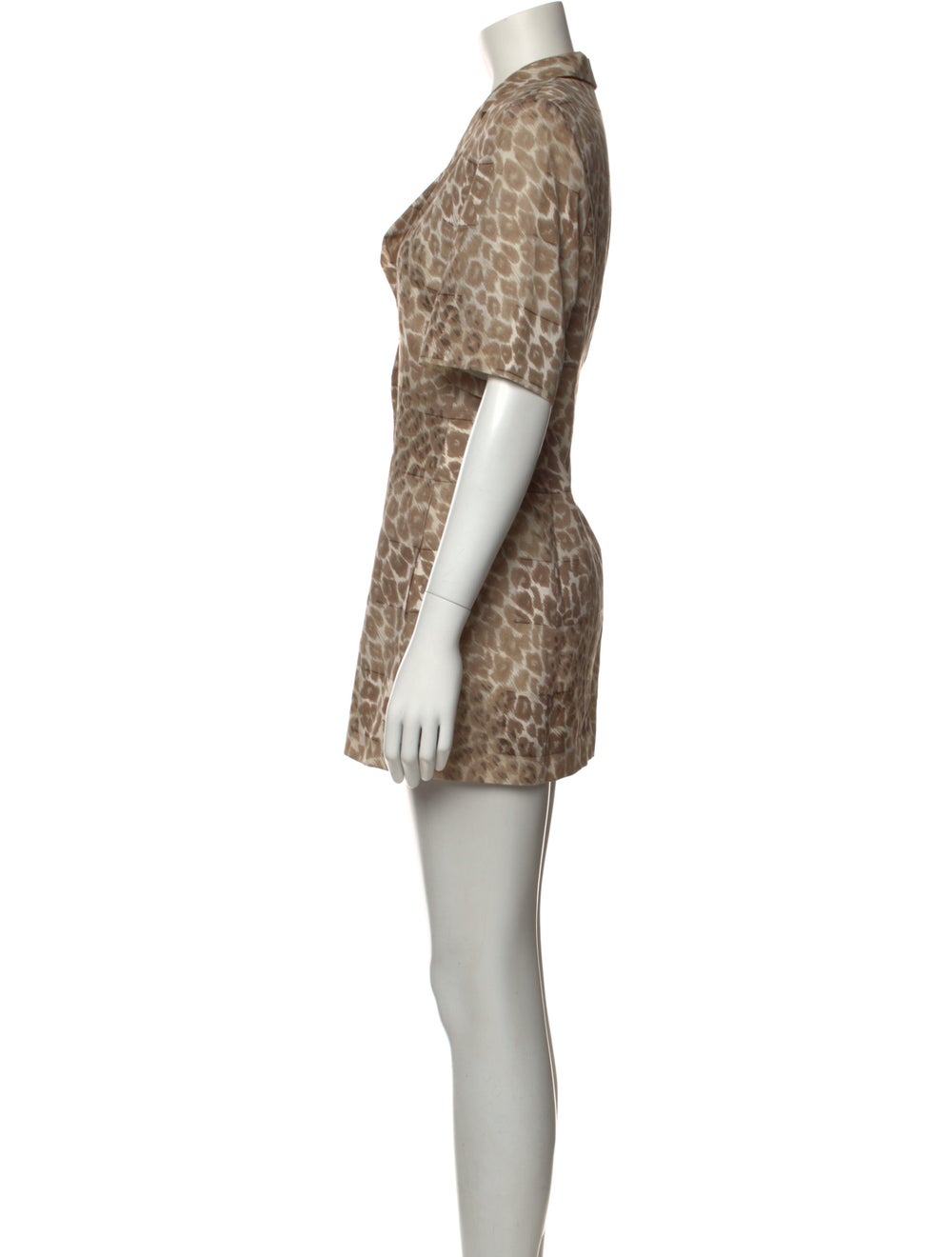 Akris Animal Print Mini Dress - image 2
