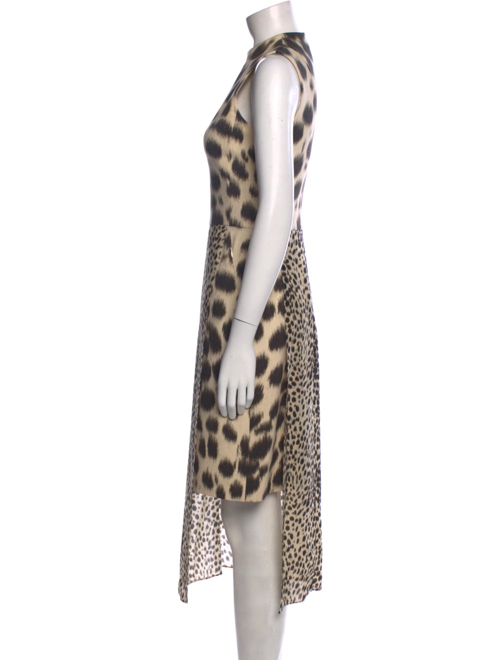 Akris Animal Print Long Dress - image 2