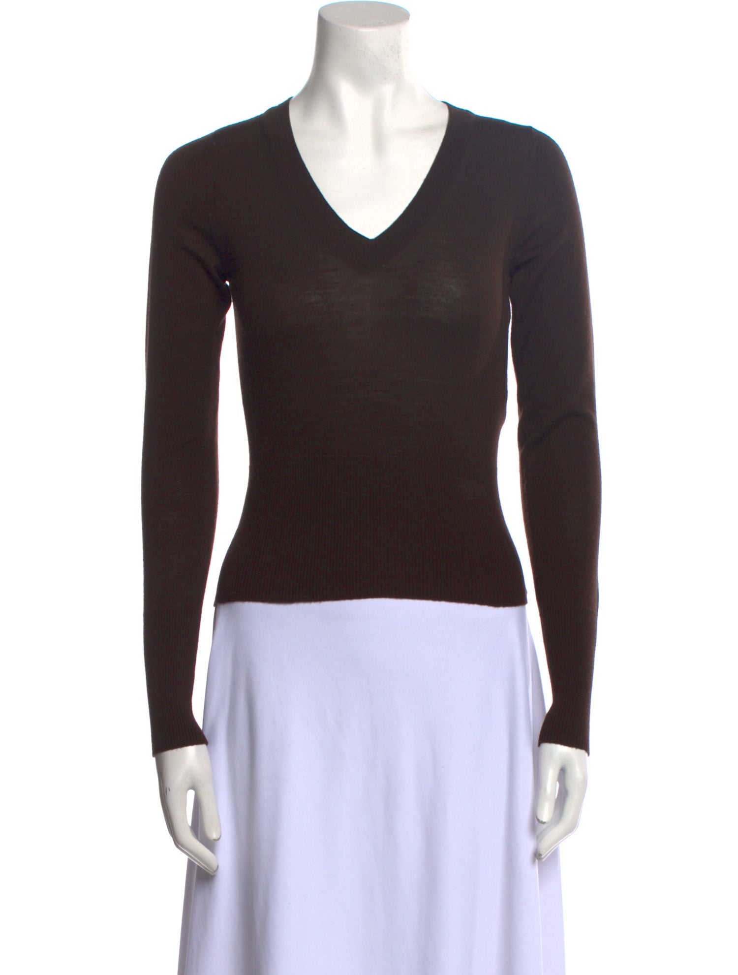 Alaïa Vintage V-Neck Sweater