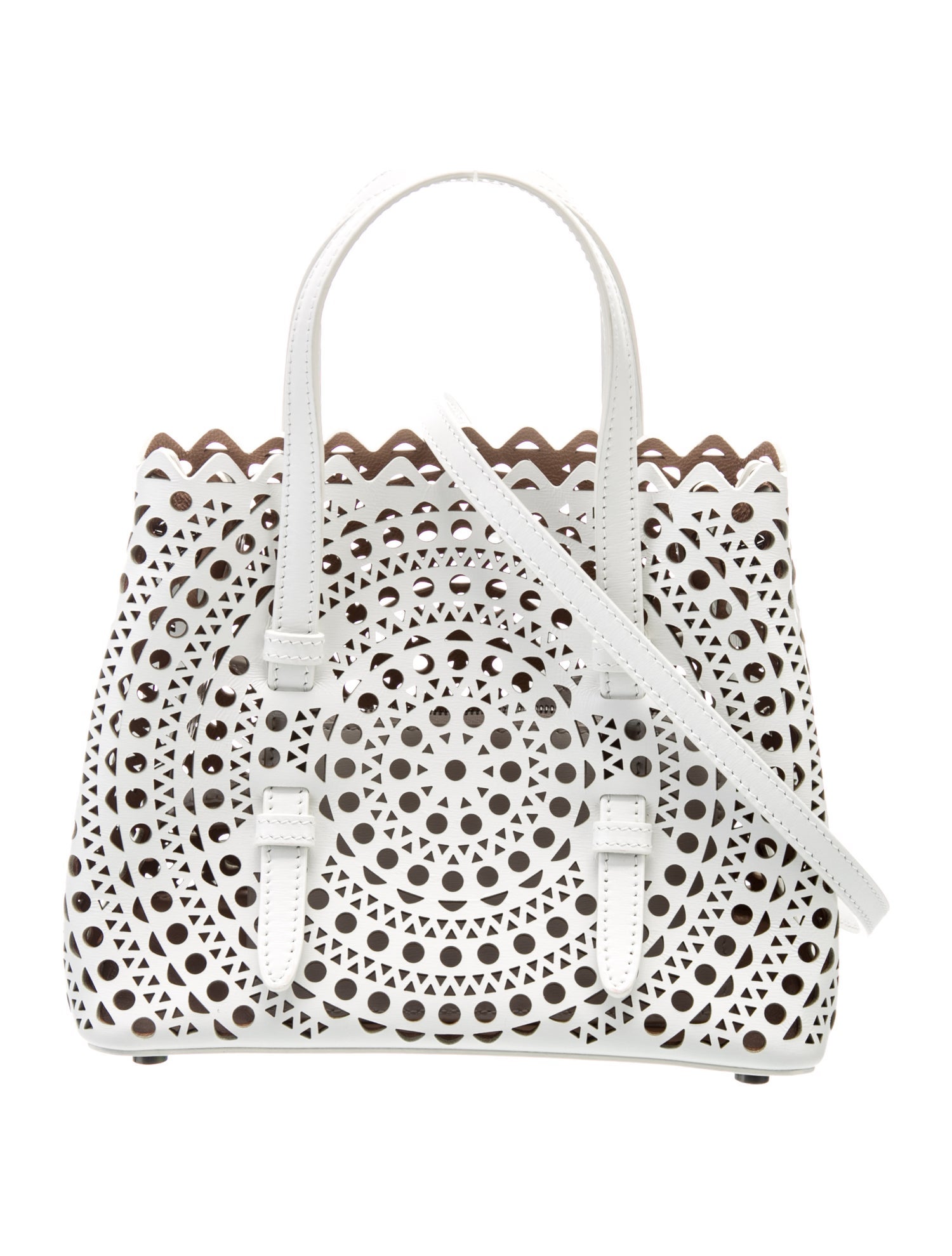 Alaïa Leather Top Handle Bag