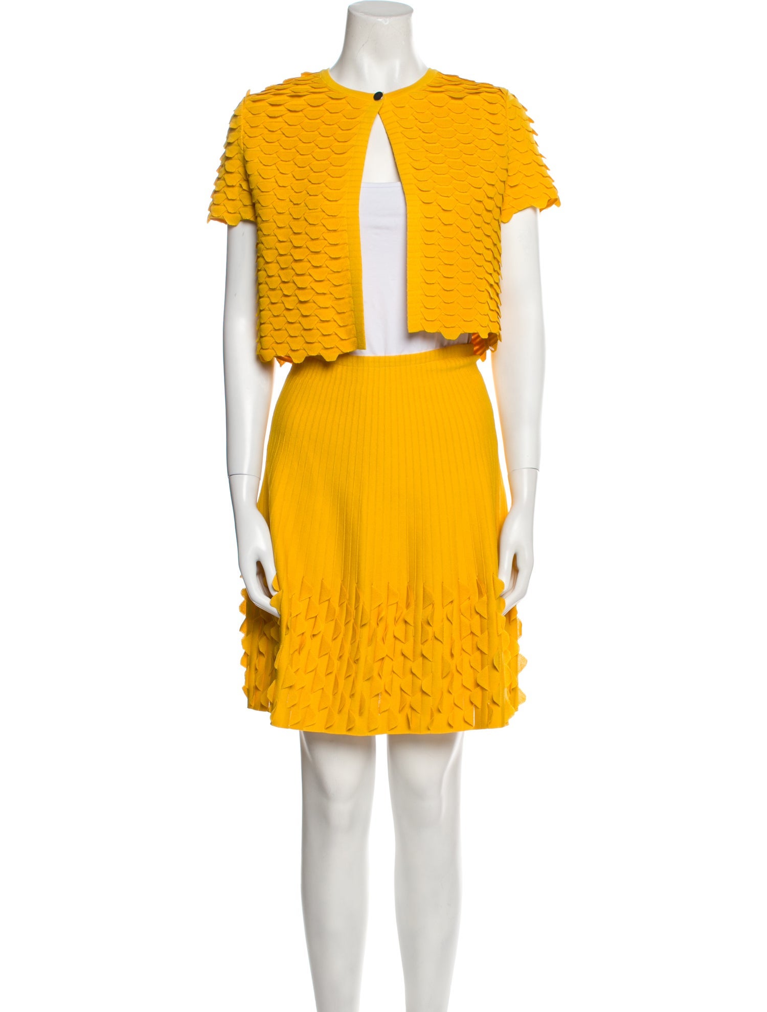 Alaïa Silk Skirt Set