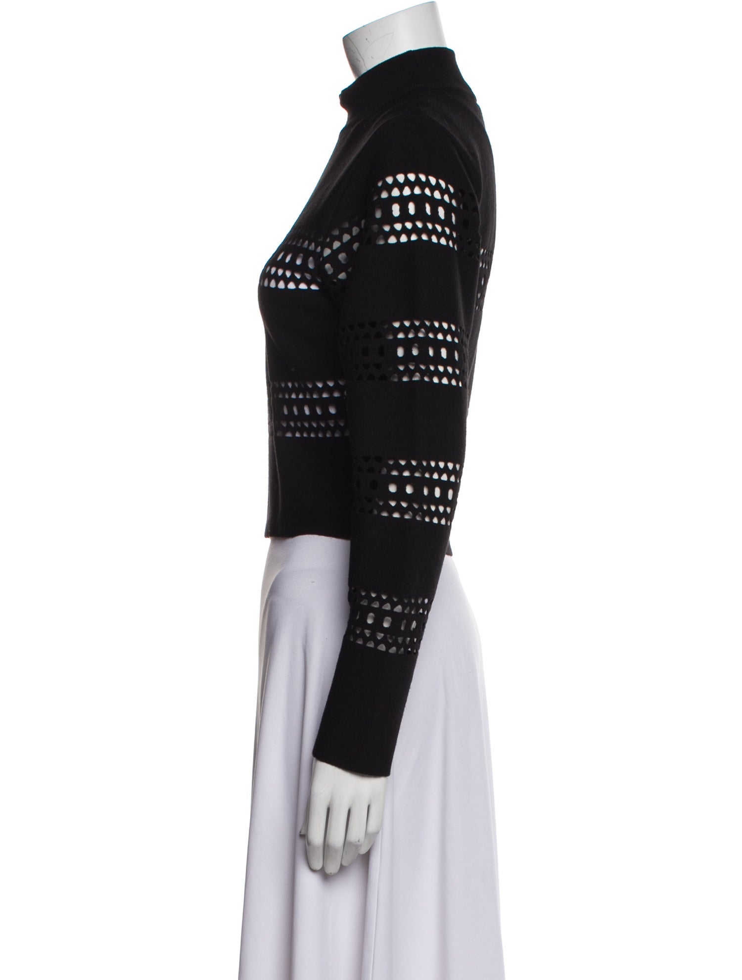 Alaïa Wool Striped Sweater