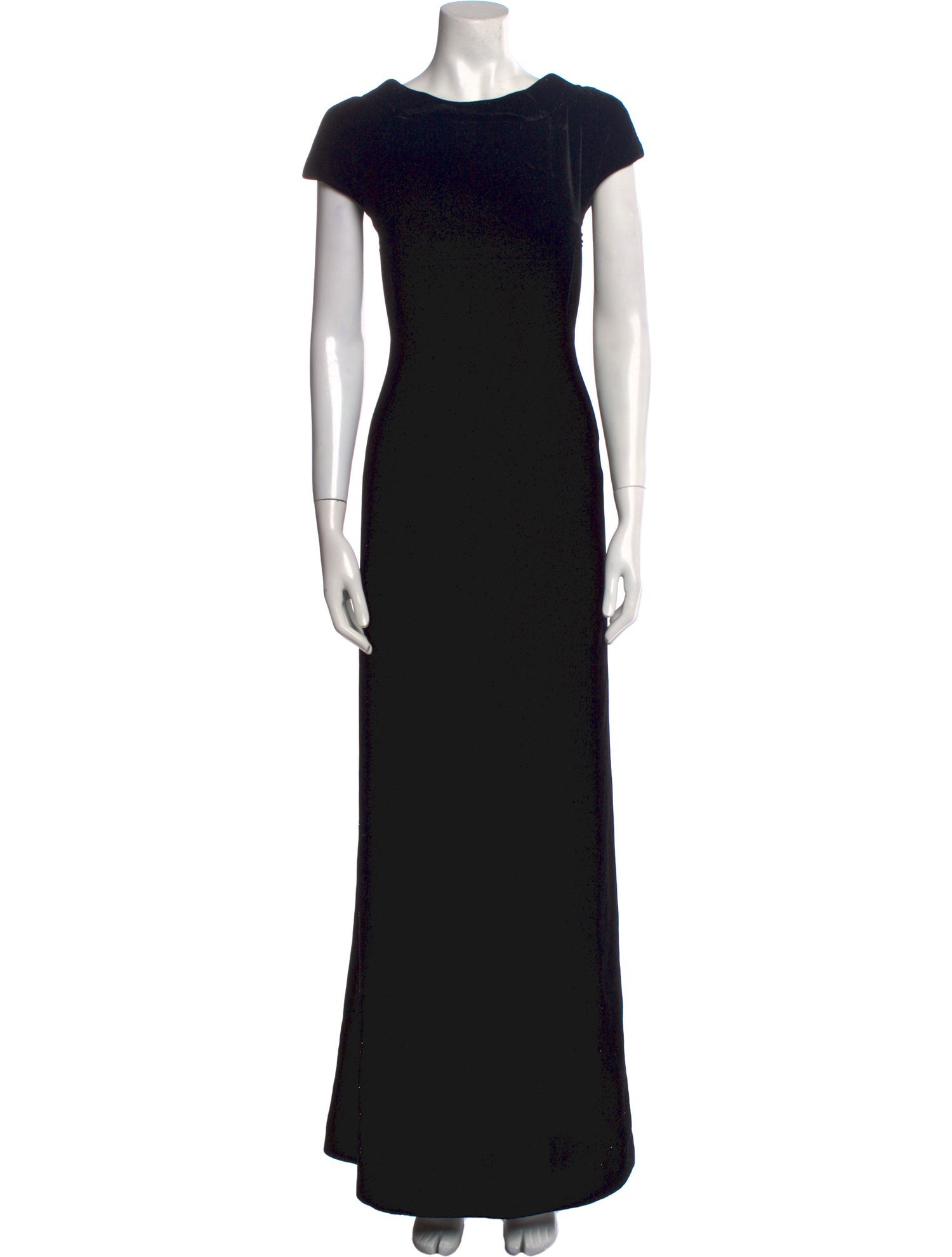 Alaïa Crew Neck Long Dress