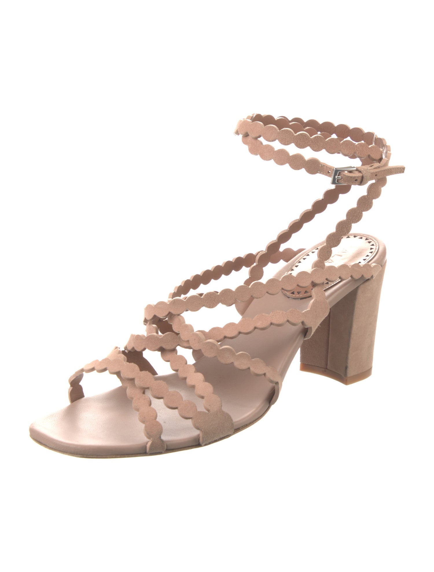 Alaïa Suede Sandals